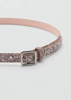 Dzieci MANGO Więcej Akcesoriów*Brokatowy pasek