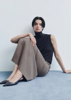 MANGO Buty*Buty bez pięty z ćwiekami