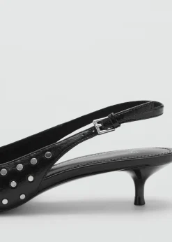 MANGO Buty*Buty bez pięty z ćwiekami