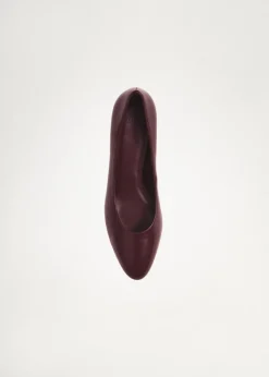 MANGO Buty*Buty na obcasie kaczuszka z okrągłym noskiem