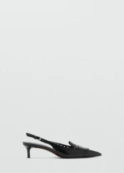 MANGO Buty*Buty na obcasie z frędzlami