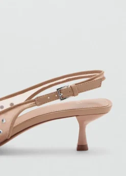 MANGO Buty*Buty na obcasie z kryształkami