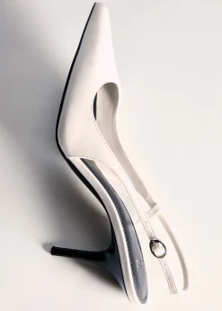 MANGO Buty*Buty na obcasie z noskiem w szpic