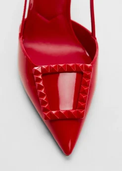 MANGO Buty*Buty na obcasie z odkrytą piętą