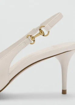 MANGO Buty*Buty na obcasie z ozdobnymi ogniwami