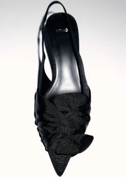 MANGO Buty*Buty na obcasie z węzłem