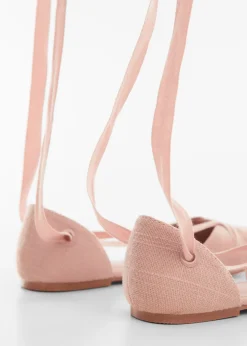 Dzieci MANGO Buty*Buty na płaskiej podeszwie z paskami