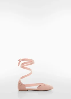 Dzieci MANGO Buty*Buty na płaskiej podeszwie z paskami