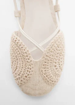 Dzieci MANGO Buty*Buty na płaskiej podeszwie z paskami