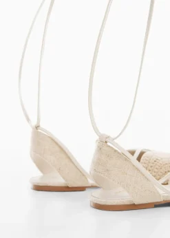 Dzieci MANGO Buty*Buty na płaskiej podeszwie z paskami