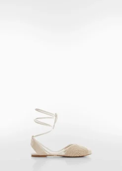 Dzieci MANGO Buty*Buty na płaskiej podeszwie z paskami