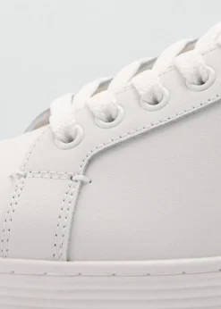 MANGO Skóra|Buty*Buty sportowe skórzane z kontrastowymi wstawkami