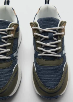 Dzieci MANGO Buty*Buty sportowe sznurowane ze wstawkami