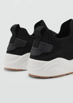 Dzieci MANGO Buty*Buty sportowe z cholewką-skarpetą