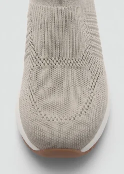 Dzieci MANGO Buty|Buty*Buty sportowe z cholewką-skarpetą