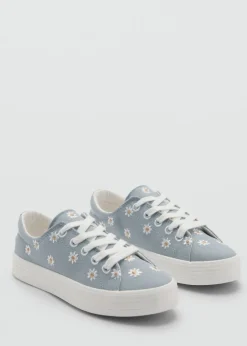 Dzieci MANGO Buty*Buty sportowe z haftem