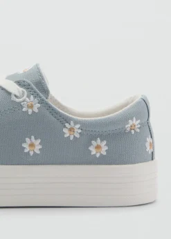 Dzieci MANGO Buty*Buty sportowe z haftem