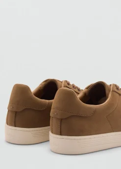 MANGO Skóra|Buty*Buty sportowe zamszowe sznurowane
