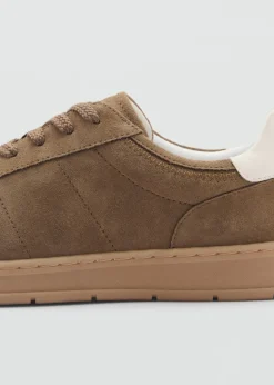 MANGO Skóra|Buty*Buty sportowe ze wstawkami z dwoiny