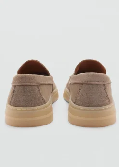 MANGO Skóra|Buty*Buty ze skóry dwoiny