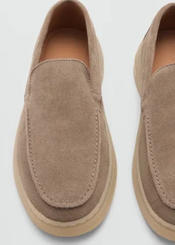 MANGO Skóra|Buty*Buty ze skóry dwoiny