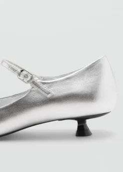 MANGO Buty*Buty ze sprzączką i obcasem typu kaczuszka