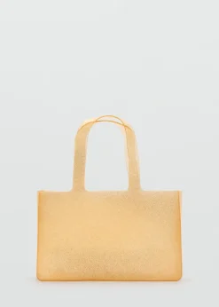 MANGO Torebki*Błyszcząca półprzezroczysta torebka