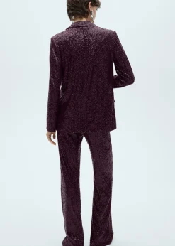 MANGO Marynarki*Cekinowa marynarka garniturowa