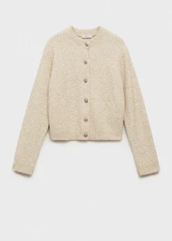MANGO Kurtki|Swetry I Kardigany*Chunky knit jacket with buttons