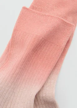 MANGO Więcej Akcesoriów*Cieniowane skarpetki z lureksu