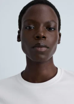 MANGO Koszulki*Cienka koszulka z okrągłym dekoltem