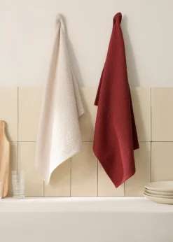 MANGO Ścierki I Fartuchy*Ścierka kuchenna bawełniana z teksturą