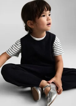 Dzieci MANGO Spodnie*Ściągaczowe spodnie