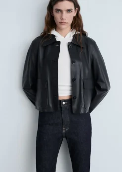 MANGO Dżinsy*Claudia slim crop jeans rinse wash