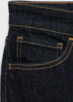 MANGO Dżinsy*Claudia slim crop jeans rinse wash