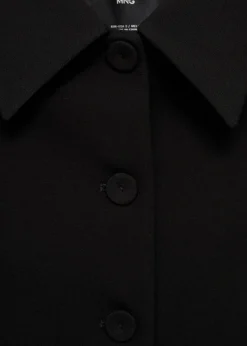 MANGO Kurtki*Crop lapel suit jacket