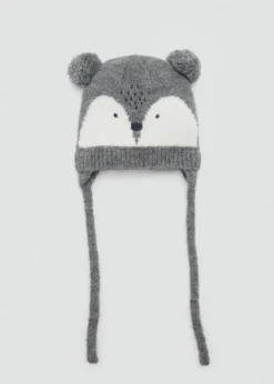 Dzieci MANGO Akcesoria|Akcesoria*Czapka dzianinowa z szopem