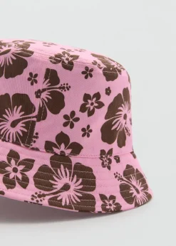 MANGO Czapki I Rękawiczki*Czapka typu bucket z nadrukiem