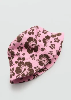 MANGO Czapki I Rękawiczki*Czapka typu bucket z nadrukiem