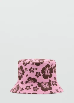 MANGO Czapki I Rękawiczki*Czapka typu bucket z nadrukiem