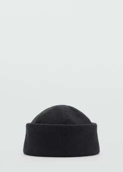 MANGO Czapki I Rękawiczki*Czapka wełniana z wywinięciem
