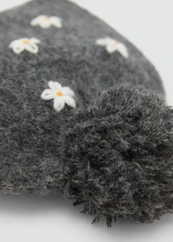 Dzieci MANGO Akcesoria*Czapka z dzianiny z mieszanki wełny