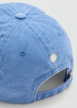 MANGO Więcej Akcesoriów*Czapka z ozdobnym haftem