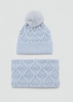 Dzieci MANGO Akcesoria*Czapka z pomponem