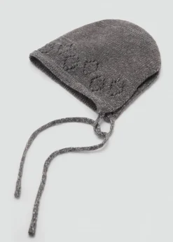 Dzieci MANGO Akcesoria|Akcesoria*Czapka z wełnianej dzianiny