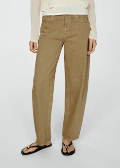 MANGO Dżinsy*Dżinsy Balloon z wysokim stanem