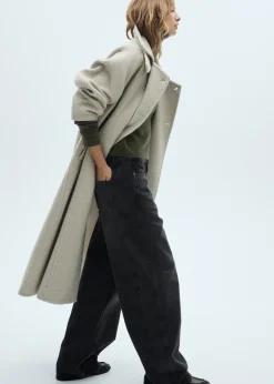 MANGO Dżinsy*Dżinsy balloon z wysokim stanem