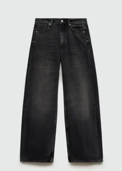 MANGO Dżinsy*Dżinsy balloon z wysokim stanem