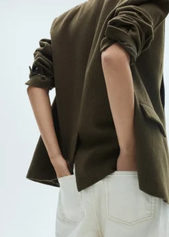 MANGO Dżinsy*Dżinsy balloon z wysokim stanem