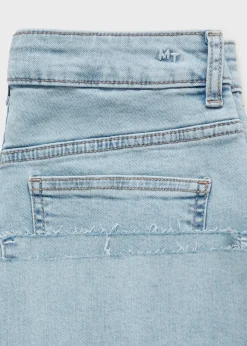 MANGO Dżinsy*Dżinsy bawełniane z prostymi nogawkami